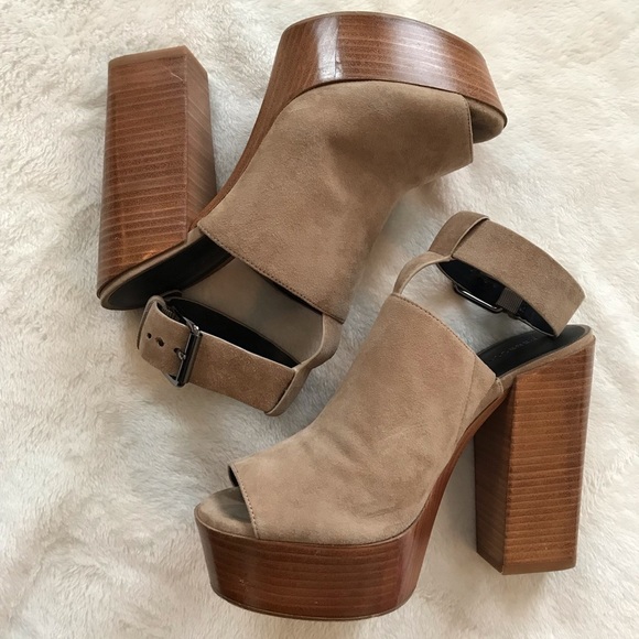 Rebecca Minkoff Shoes - Rebecca Minkoff | Platform Suede Clogs